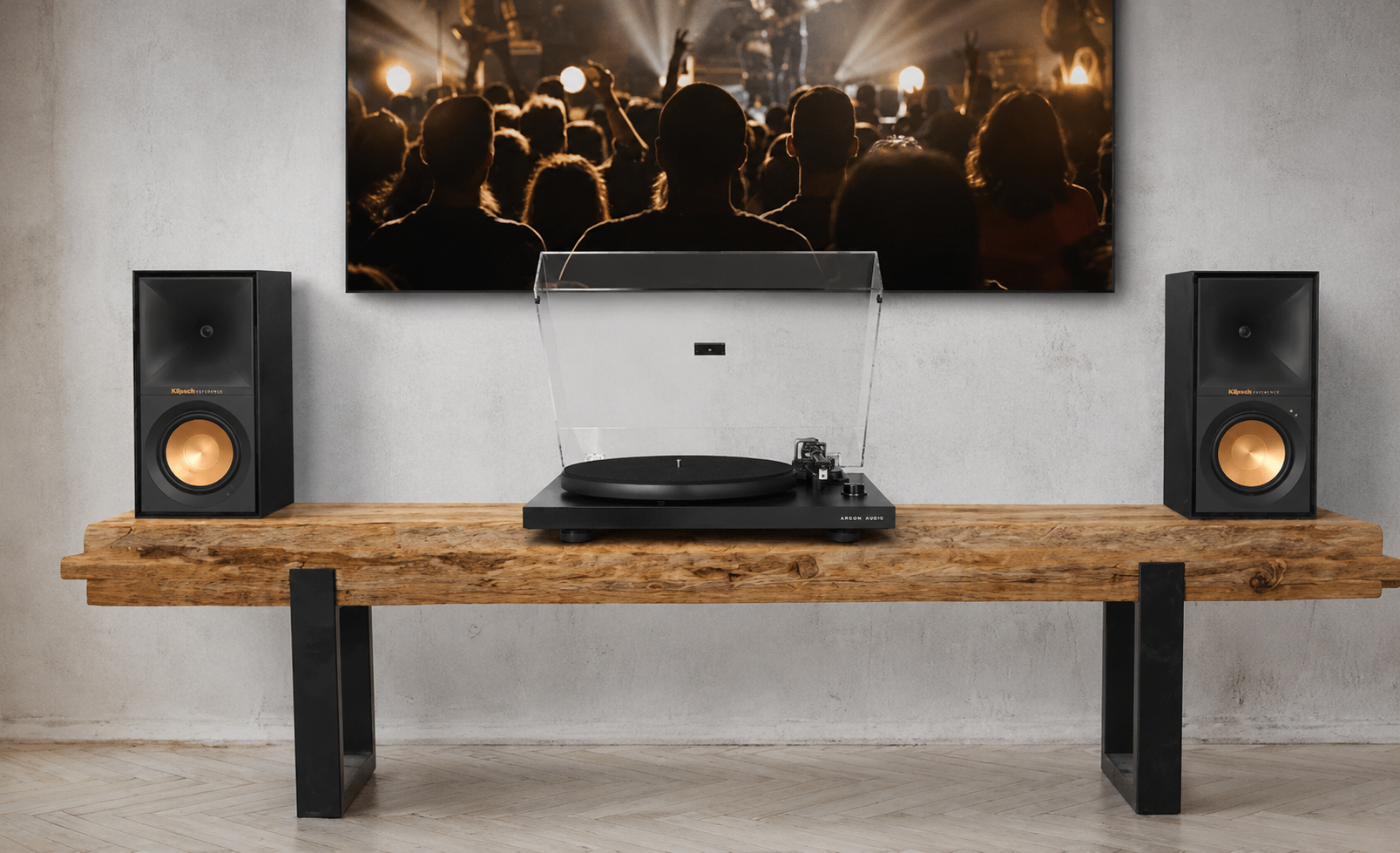 Klipsch R-40PM + Argon Audio TT MK2