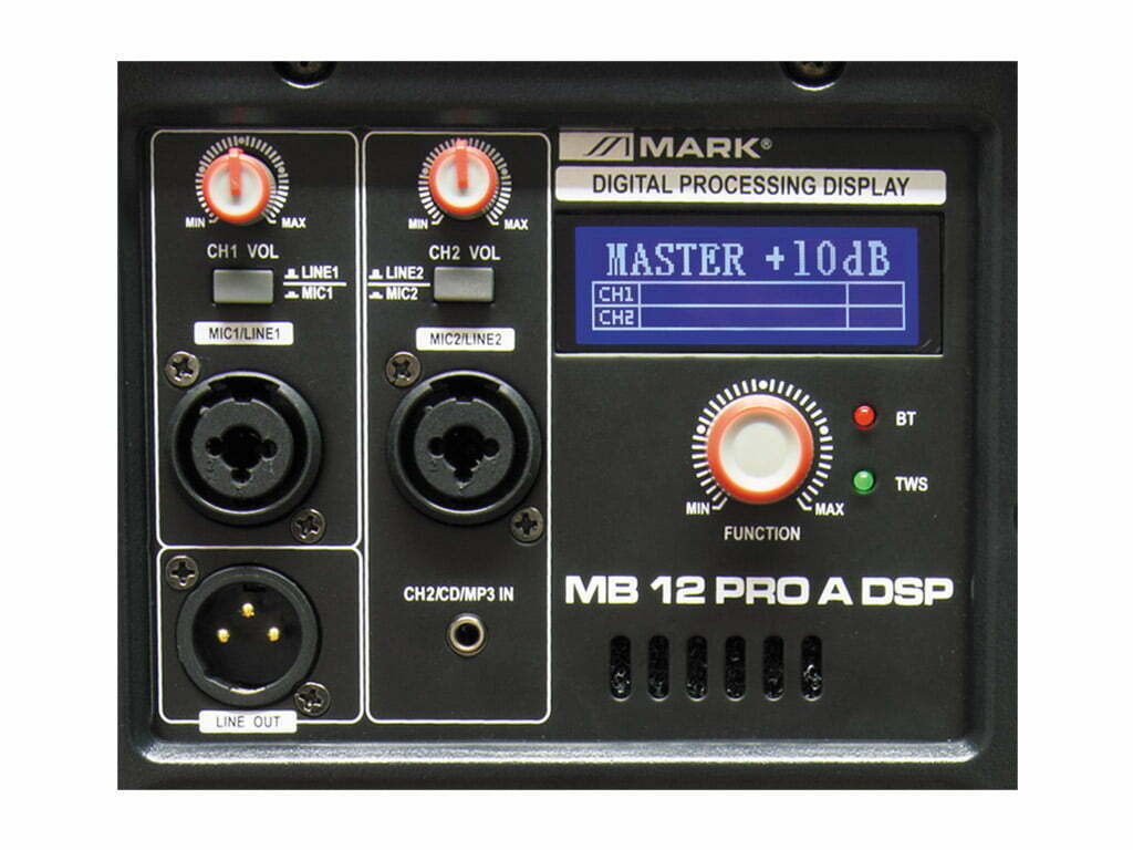 רמקול מוגבר "12 Mark MB 12 PRO A DSP