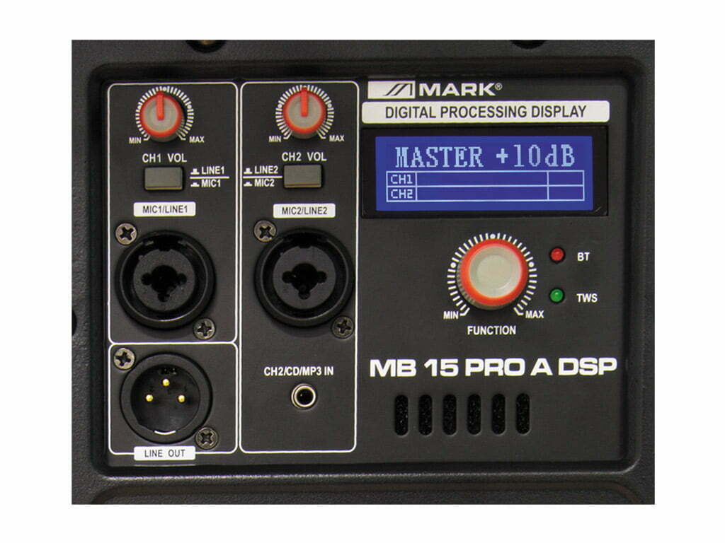 רמקול מוגבר "15 Mark MB 15 PRO A DSP