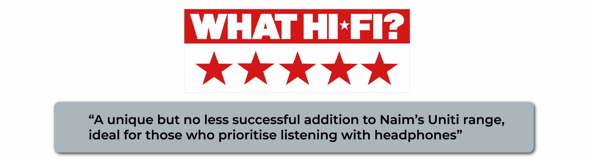 מגבר אוזניות Naim Uniti Atom Headphone Edition