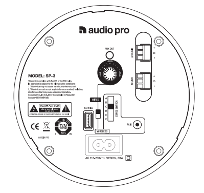 רמקול אלחוטי Audio Pro Business SP-3